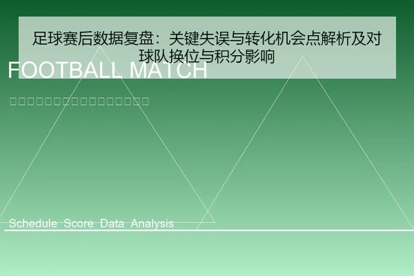 足球赛后数据复盘：关键失误与转化机会点解析及对球队换位与积分影响 | leyu